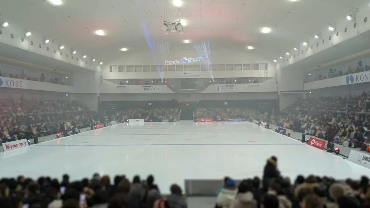 Ice Brave新横浜公演千秋楽開演前の会場内全景